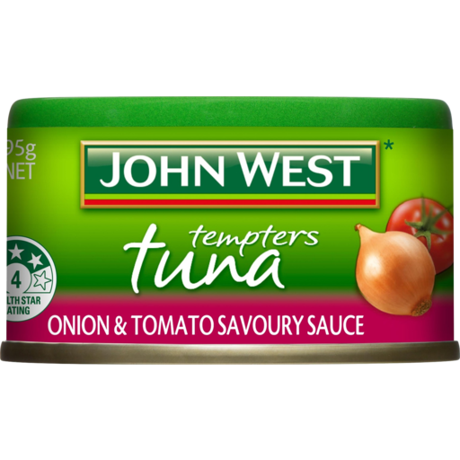 John West Tuna Tempters Onion Tomato Sauce 95g^