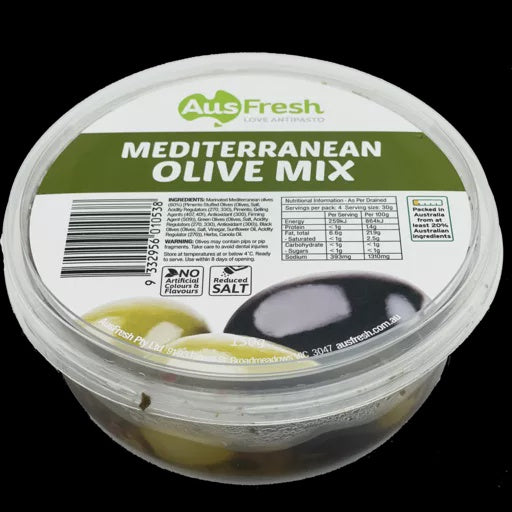 Ausfresh Mediterranean Olive Mix 150g