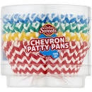 Dollar Sweets Patty Pans Chevron 100pk