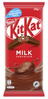 Nestle Kitkat Milk Choc Block 160g