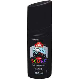 Kiwi Kids Scuff Self Shining Shoe Polish Black 100ml