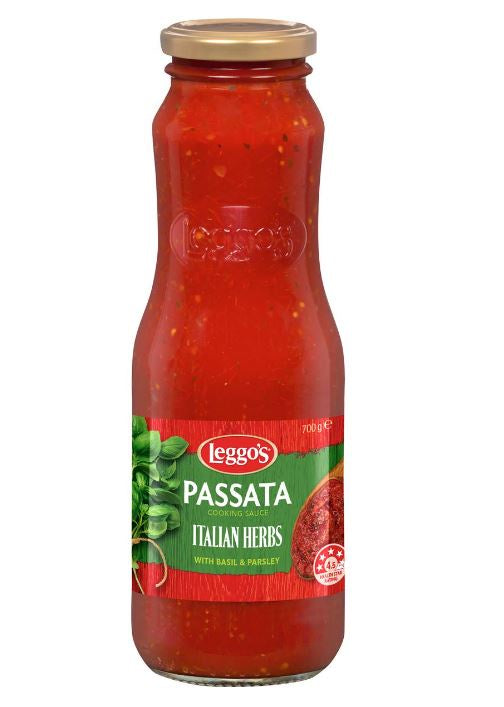 Leggos Italian Herbs Tomato Passata 700g