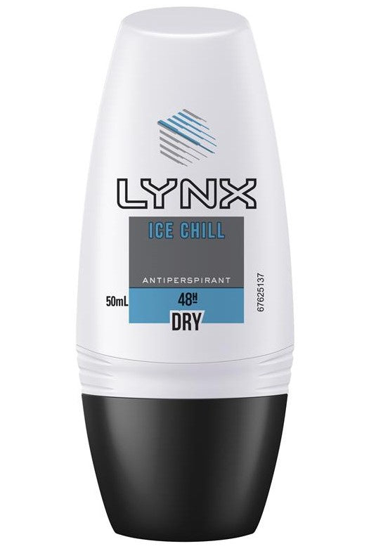 Lynx Deodorant Mens Roll On Ice Chill 50ml