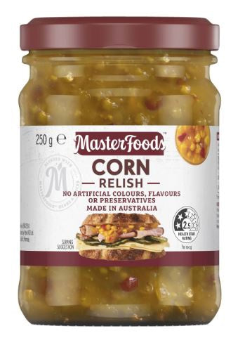 Masterfoods Corn Relish 250g