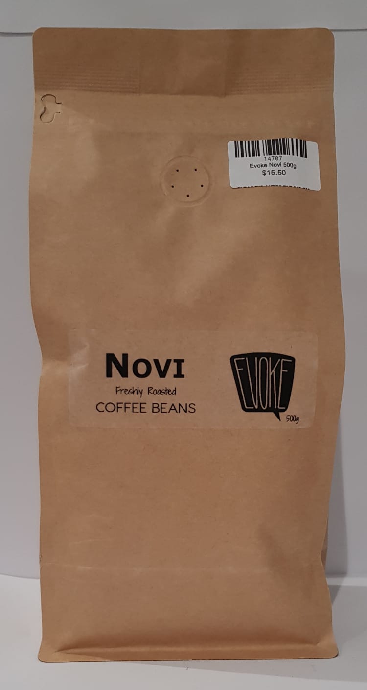 Evoke Novi Coffee Beans 500g