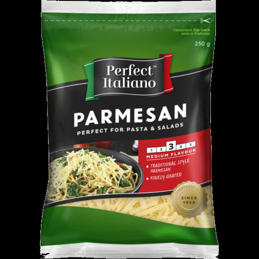 Perfect Italiano Parmesan Grated 250g