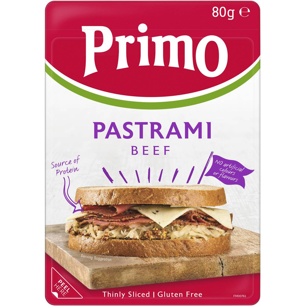 Primo Pastrami 80g