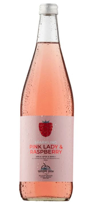 Summer Snow Sparkling Juice Pink Lady & Raspberry 750ml