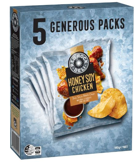 Red Rock Deli Chicken Honey Soy 5pk