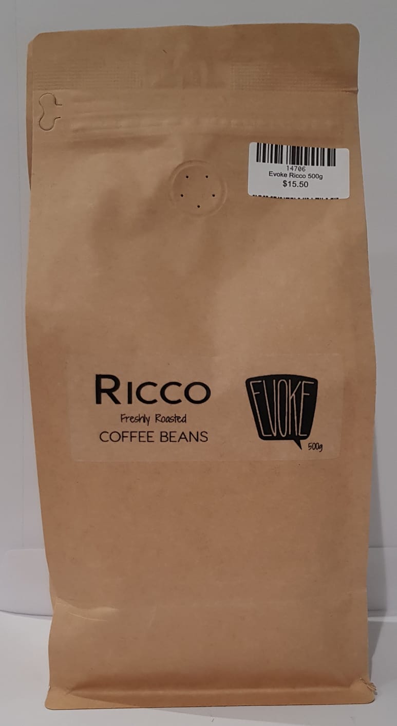 Evoke Ricco Coffee Beans 500g