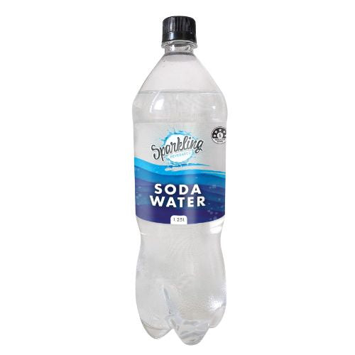 Sparkling Beverages Soda Water 1.25L^