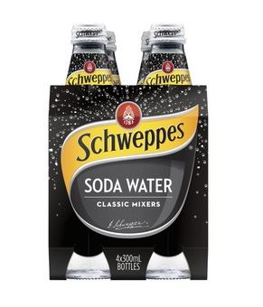 Schweppes Multipack Soda Water 4x300ml