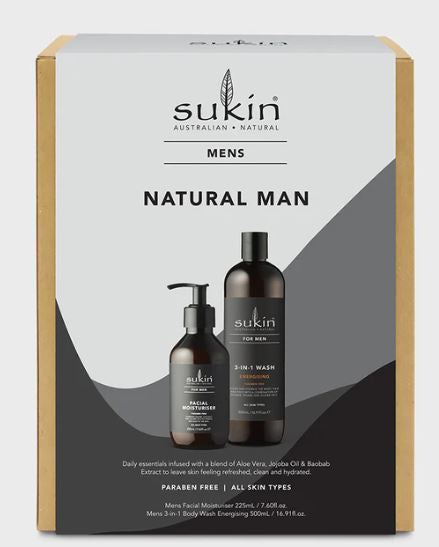 Sukin Natural Man Gift Pack