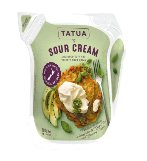 Tatua Sour Cream Pouch 500ml