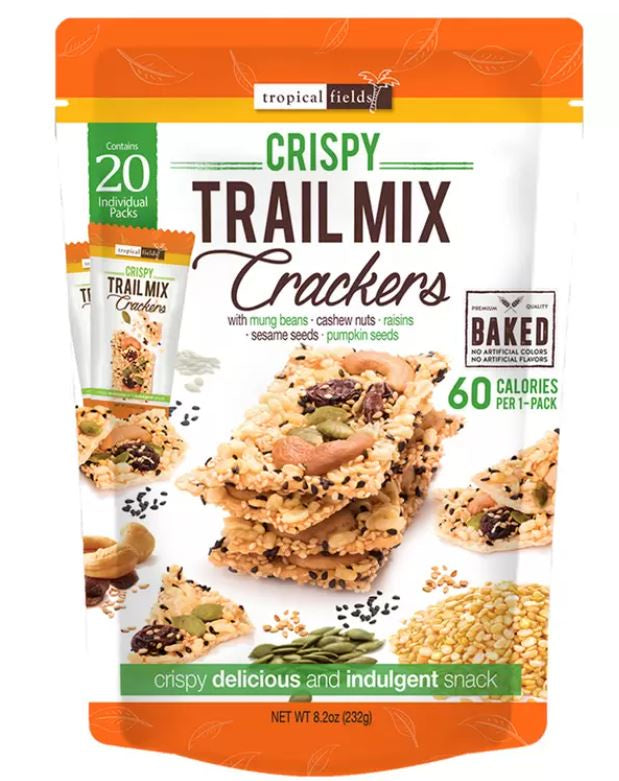 Tropical Fields Crispy Trail Mix Crackers 20pk 232g