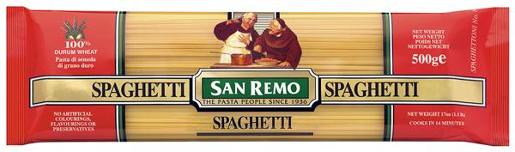 San Remo Spaghetti #5 500g^