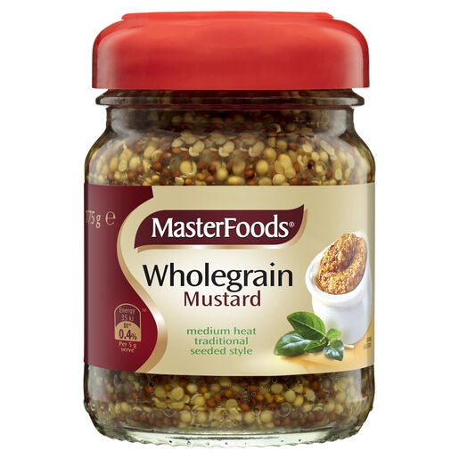 Masterfoods Wholegrain Mustard 175g