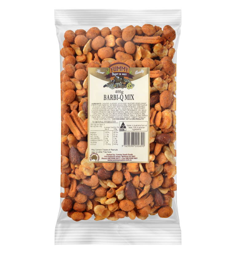 Yummy  Barbi-Q Mix 400g